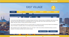 Desktop Screenshot of eastvillageaptskc.com